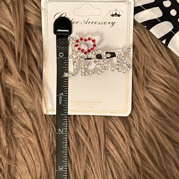 COPY - I Love Jesus Keychain and Brooch Set - Picture 5 of 7